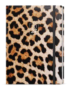 Týždenný diár - Oskar - Lamino - A5 - Leopard