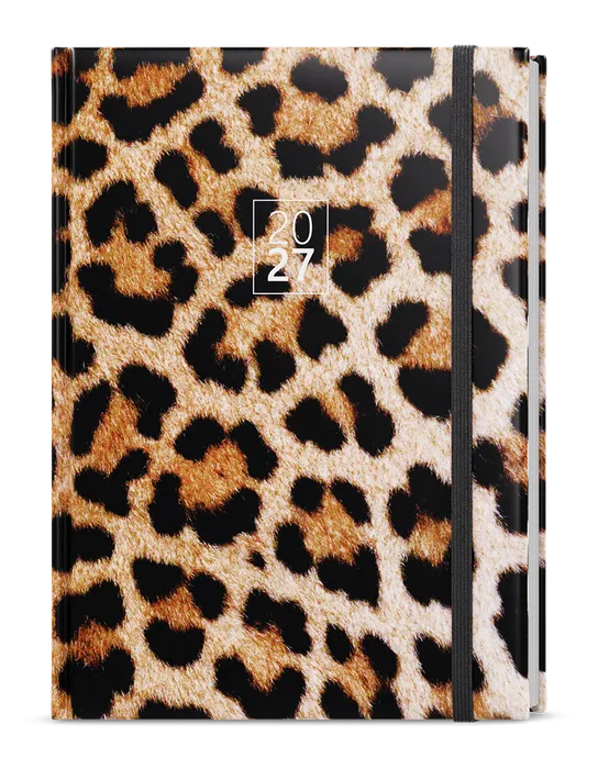Hlavný obrázok produktu Týdenní diář - Oskar - Lamino - A5 - Leopard