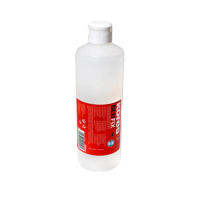 Hlavný obrázok produktu Tekuté transparentní lepidlo Kores Glufix 500 ml