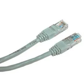 UTP patchcord, Cat.5e, RJ45 M-0.5m, netienený, sivý, economy