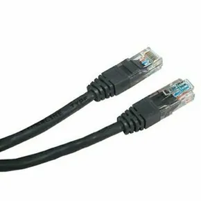 UTP patchcord, Cat.5e, RJ45 M-5m, netienený, čierny, economy