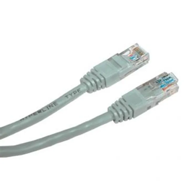 Hlavný obrázok produktu UTP patchcord, Cat.6, RJ45 M-3m, nestíněný, šedý, economy