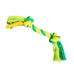 Uzol HipHop bavlnený 2 knôty limetková, zelená 20cm, 55g