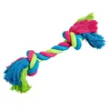 Uzol HipHop bavlnený 2 knôty - ružová, modrá, zelená 41cm, 460g