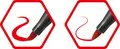 Ďalší obrázok produktu Vláknová fixka s flexibilným štetcovým hrotom STABILO Pen 68 brush karmín [1 ks]