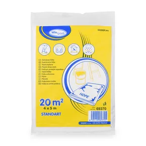 Zakrývacia fólia (HDPE) 6µm 4 x 5 m [1 ks]