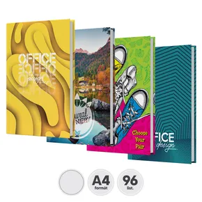 Kniha záznamová čistá/nelinkovaná A4 [96 listov]