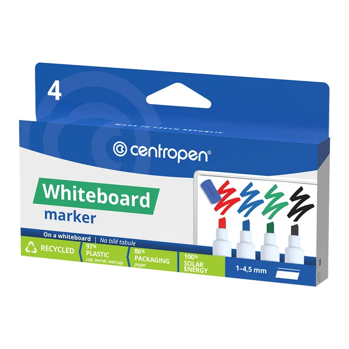 Hlavný obrázok produktu Značkovač 8569 stíratelný, 1-4,5 mm, sada 4 barev